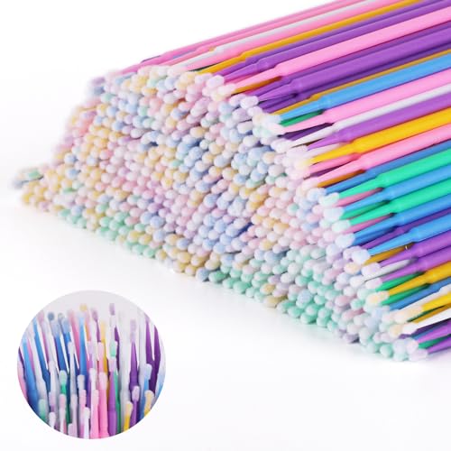 Micro Applicator Brushes 1200 Pcs - Eyelash Extension Wands