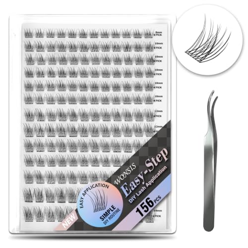 156 Pc Lash Clusters - DIY Eyelash Extensions Mixed Length