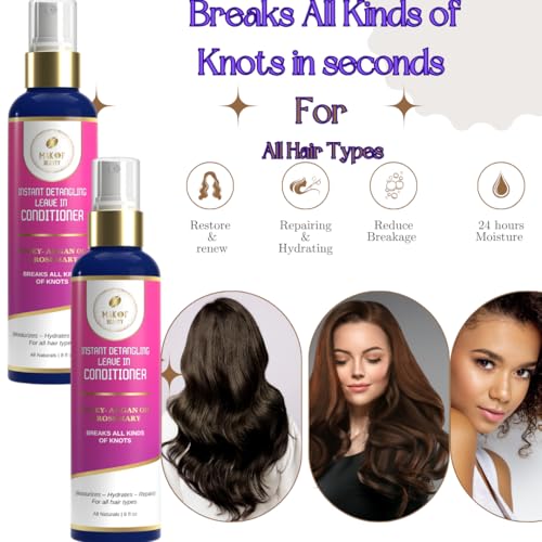 Leave-In Conditioner Spray with Argan Oil - Instant Detangling