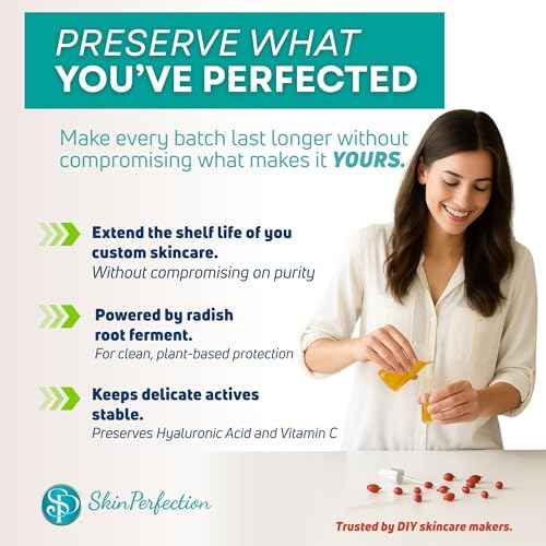 Skin Perfection Leucidal Liquid Complete - Ideal Water Based Moisturizer & Lotion Making Supplies - Natural Preservative Alternative with Root Ferment Filtrate, Lactobacillus & Coconut Fruit Extract