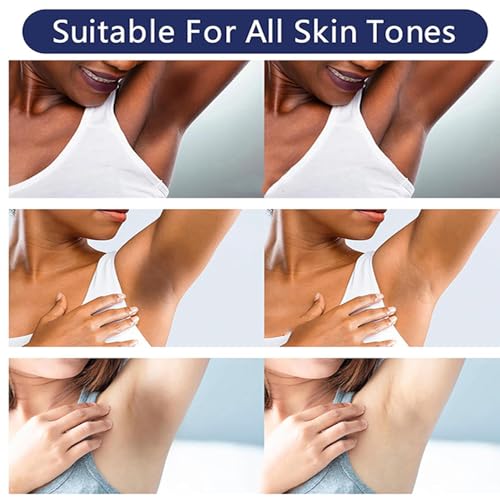Crema para Aclarar las Axilas y Partes Intimas, Para Piel Entrepierna, Manchas Codos, Piernas Zonas, ?ntimas Cara Axilas, Rodillas Cuello 50G (1 bottles loci?n de cuidado de axilas y partes intimas)