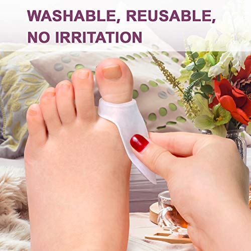 Promifun Gel Bunion Protector Pads, 10-Pack
