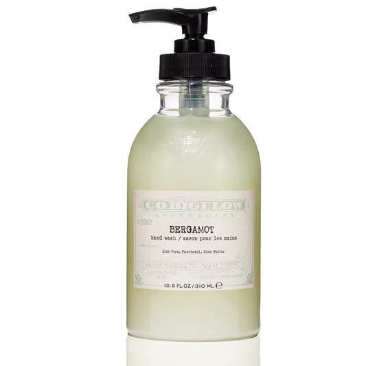 C.O. Bigelow Iconic Collection Bergamot Hand Wash, with Glycerin, Aloe Vera, Panthenol, and Shea Butter, 10.5 fl oz