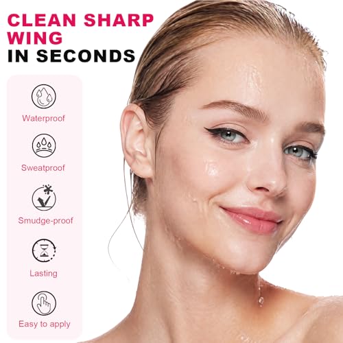 Winged Eyeliner Stamp Pen - Waterproof Cat Eye Makeup Tool