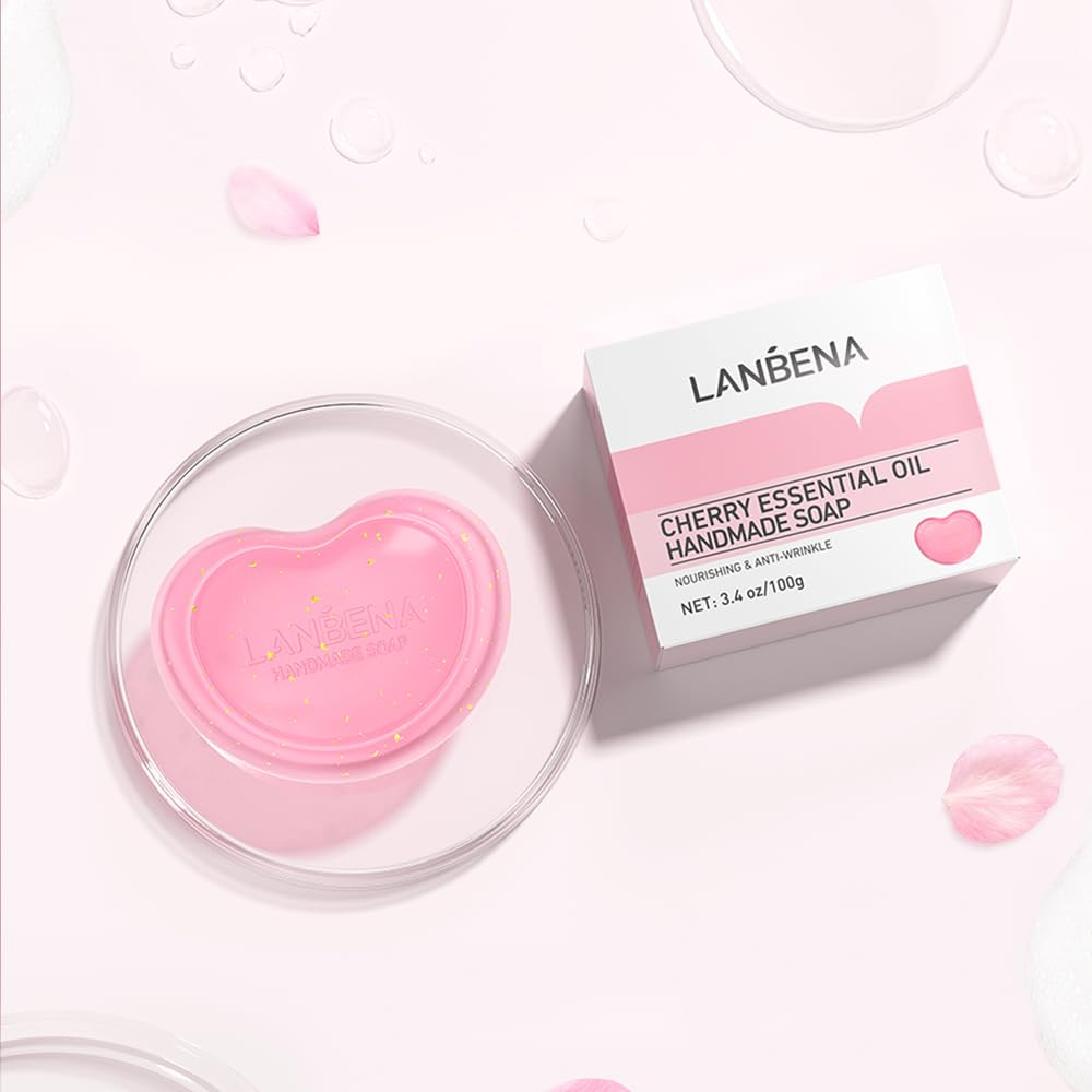 LANBENA PINK soap Moisturising Soap enhances skin elasticity, makes your skin more