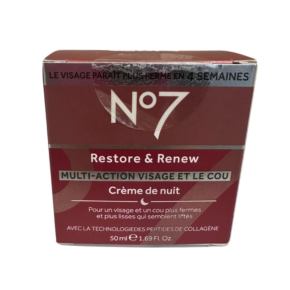 No7 Restore and Renew Night Cream - 1.6 oz