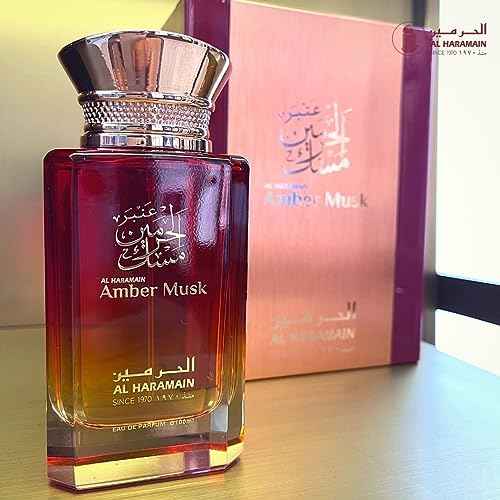 Al Haramain Amber Musk Eau De Parfum Spray, 3,4 Ounce (Unisex)