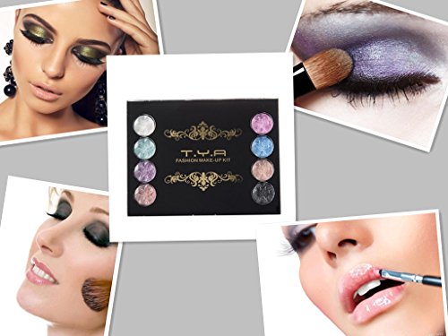 37-Color Eyeshadow Palette Makeup Kit with Brushes & Lip Gloss