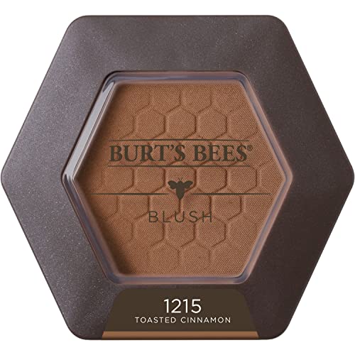 Burts Bees 100% Natural Blush with Vitamin E, Toasted Cinnamon - 0.19 Ounce