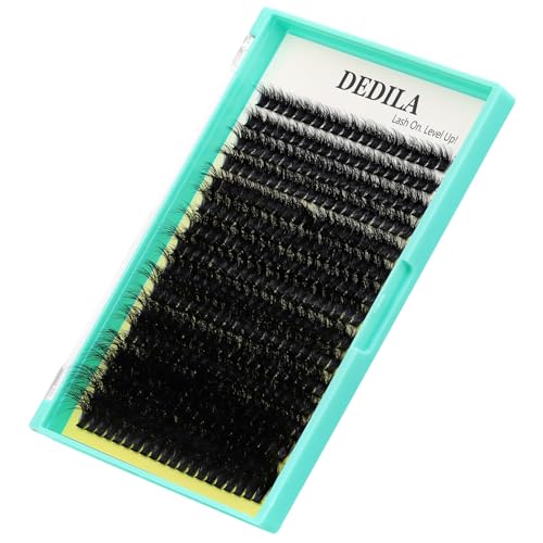 16 Rows 80D Wispy Cluster Lashes 320 Pcs Mixed 10-18mm