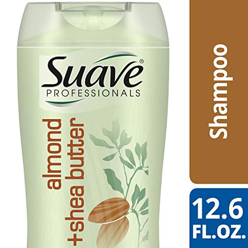 Suave Professionals Moisturizing Shampoo, Almond + Shea Butter, 12.6 oz