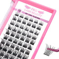 72 Pcs Cluster Lashes - DIY Reusable Natural Eyelash Extensions