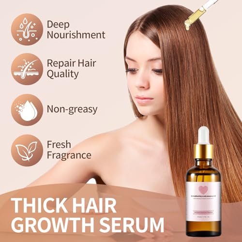 Beauty Hair Oil for Women - Argan & Coconut Growth Oil for Scalp, Dandruff Relief & Stronger Hair