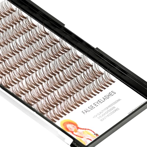 D Curl Cluster Lashes 12mm - 120 Pcs Dramatic Volume False Eyelashes