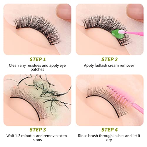 FADLASH Professional Cream Lash Remover for Eyelash Extensions 5g