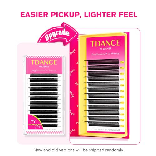TDANCE YY Lash Extensions Premade Volume Fans 0.07mm 8-15mm