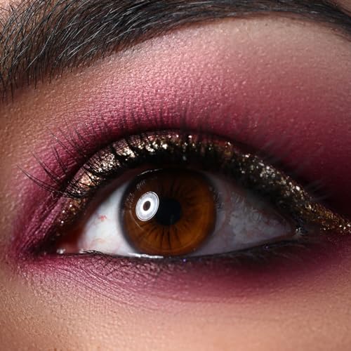EVAGARDEN Celestial Eye Shadow - Shimmering Pearls Draw Attention and Highlights Your Face - Blends Easily with Moisturizing Properties - Stays Bright with No Transfer - 247 Light of Dawn - 0.07 oz