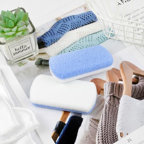Dual-Sided Glass Pumice Stones for Callus Removal - 2-Pack