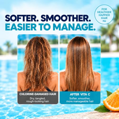 Vita C After Swim Chlorine & Toxin Remover for Hair - Detangler & Hydrator