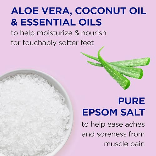 Dr. Teal's Gentle Exfoliant Foot Scrub with Pure Epsom Salt - 6 oz