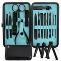 16-Piece Professional Nail Clippers Set with Travel Case