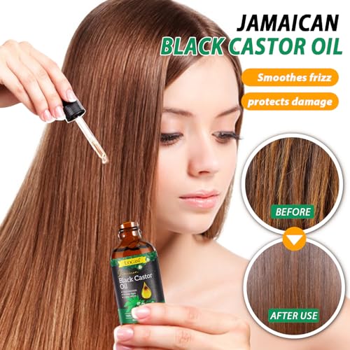 Jamaican Black Castor Oil - 100% Pure Organic Hair & Skin Oil