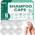6 Pack Waterless Shampoo Caps for Bedridden & Elderly Care