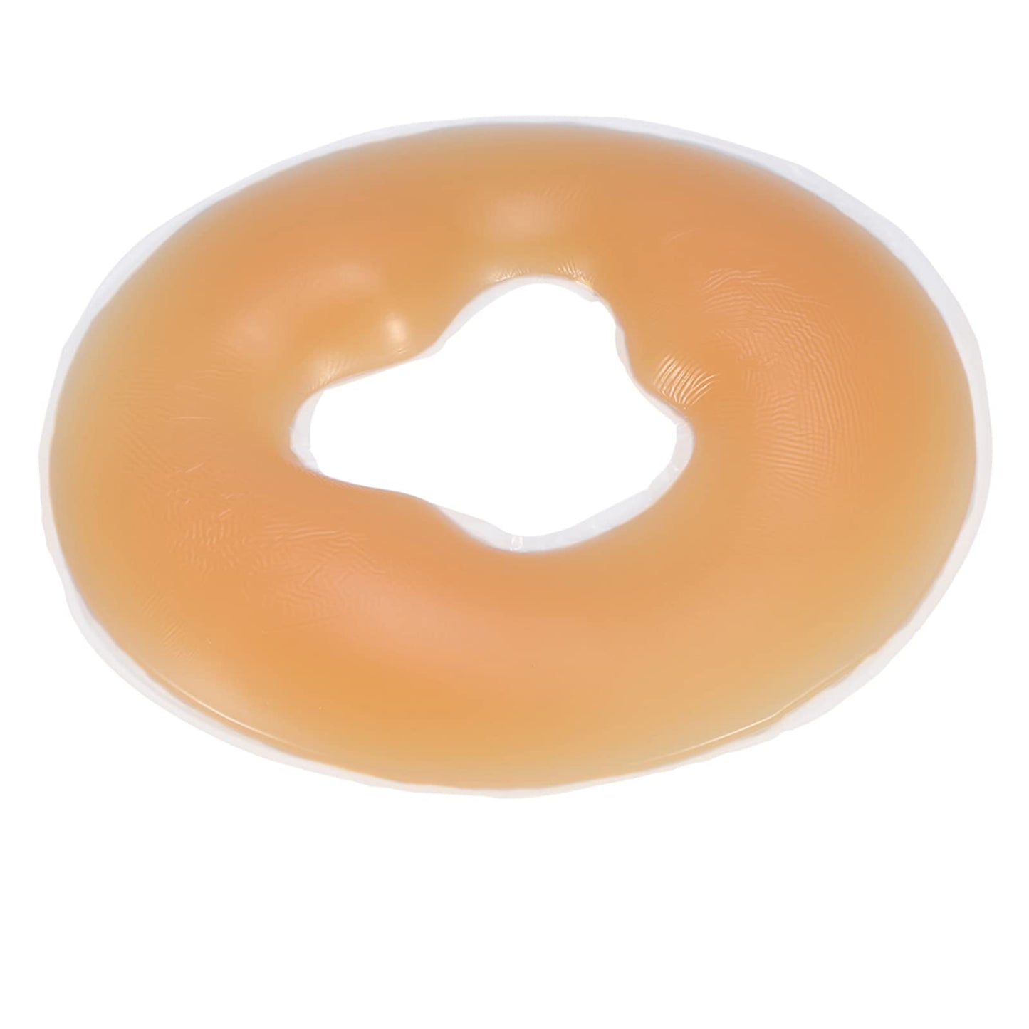 Naroote Face Massage Pillow, Massage Headrest, 4 Colors Silicone Pillow Massager Beauty Skin Care Soft Overlay Face Relax Cushion Pad (Skin Color)