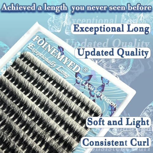 Lash Clusters 10-24mm Wispy Volume Eyelash Extensions 200pcs