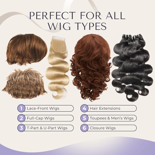 LUMORIA Lace Front Wig Tape - 48 Double Sided Strips