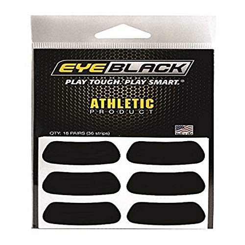 EyeBlack Anti-Glare Stickers, 18 Pairs