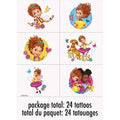 Fancy Nancy Temporary Tattoos 24 Count