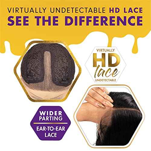 Sensationnel Butta Lace Wigs - Unit 30 Extra Wide 5 Inch Deep Parting Synthetic Preplucked Hairline Glueless Lacefront (FLAMBOYAGEMOCHA)