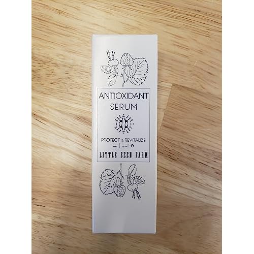 Little Seed Farm - Antioxidant Serum - Antioxidant Facial Serum for Dry & Aging Skin ? Nourishing & Revitalizing Face Serum, Net Wt. 1 fl oz