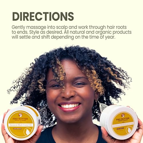 Jamaican Black Castor Oil Butter for Natural Hair Moisture