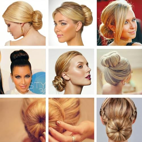 GoldRose Magic Hair Bun Maker - 2 Piece Styling Kit