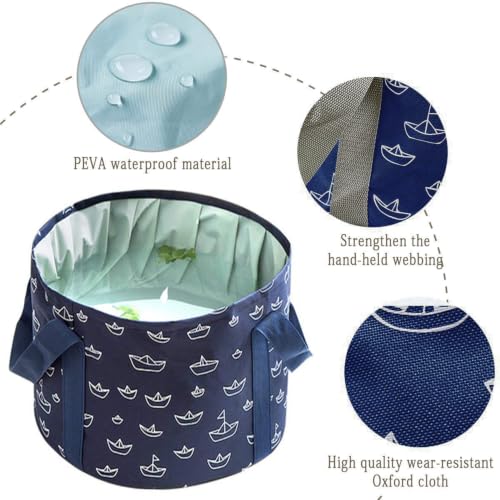 Portable Collapsible Foot Spa Bucket for Soaking Feet