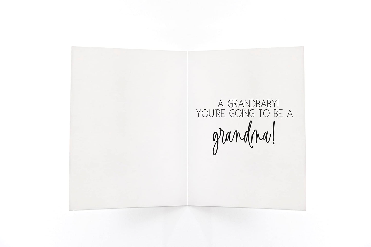 Pregnancy Announcement Cards for Mom, What do you get a Mom who has Everything? Baby Reveal for New Grandma, From Son or Daughter (What do you get a Mom who has everything?)