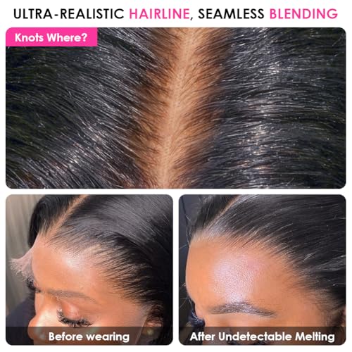 Pizazz 13x4 HD Lace Front Wig Brazilian Deep Wave 26 Inch