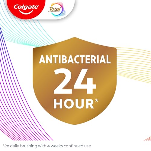 Colgate Total Whitening Fluoride Toothpaste - Mint, 5.1 oz (2 Pack)