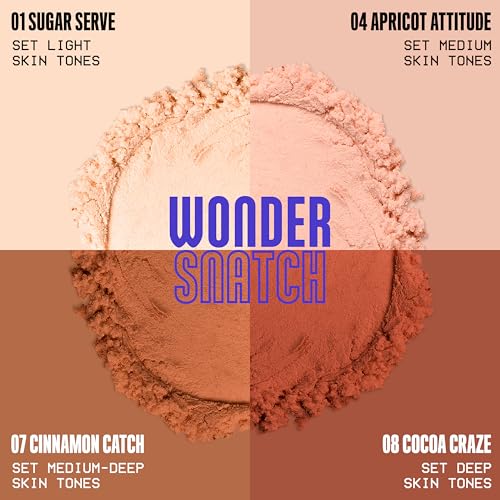 NYX Wonder Snatch Setting Powder - Translucent Light, 16HR Wear