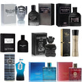 Men's Cologne Sampler Set - 9 Luxury Fragrances (100ml Each)