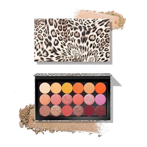 Leopard Magnetic Makeup Palette Kit - 18 & 9 Pan Empty Eyeshadow Palette