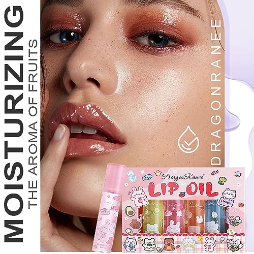 6-Piece Roll-On Lip Gloss Set, Fruit Flavored