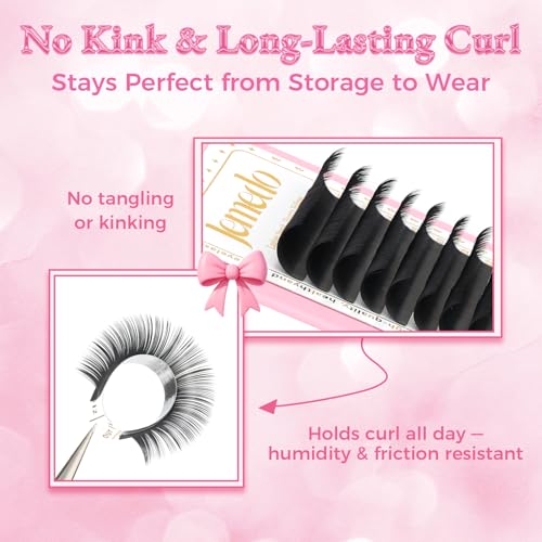 Classic Lash Extensions 0.12mm D Curl 8-15mm Mix