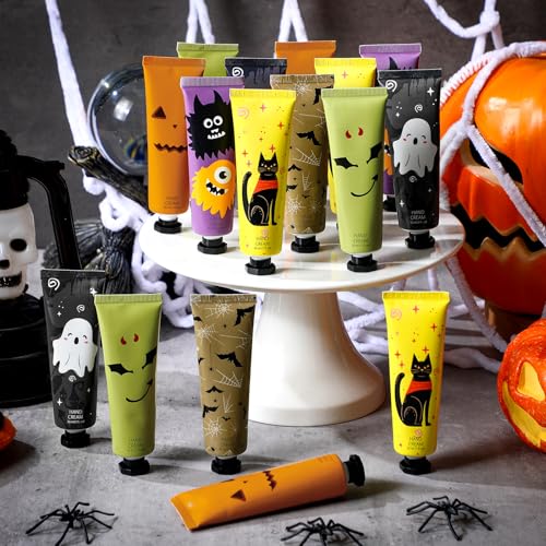 Halloween Hand Cream Gift Set - 36 Mini Lotions with 6 Scents
