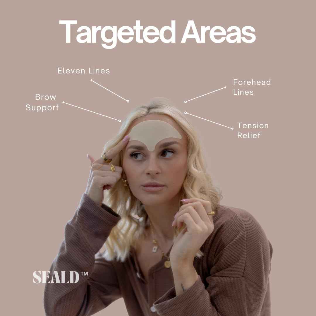 SEALD™ Forehead Tape – Wrinkle Smoothing Patches