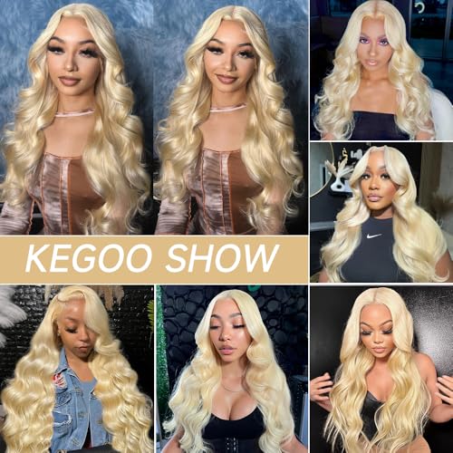 613 Blonde Lace Front Wig Human Hair 20 Inch 200% Density