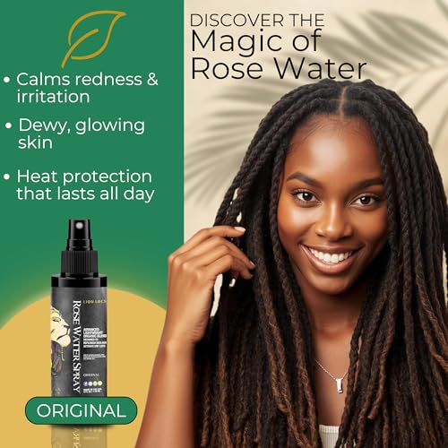 Lion Locs Rosewater Moisturizing Spray - Locs, Braids & Skin