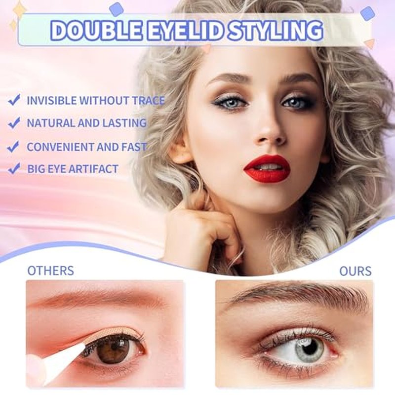 Eyelid Lift Tapes - 780pcs Waterproof Strips for Sagging Eyes